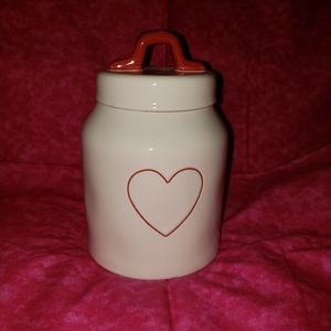 Rae Dunn baby heart canister